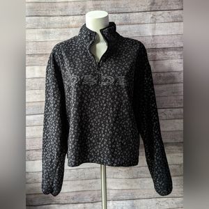 Bebe black/gray sweater